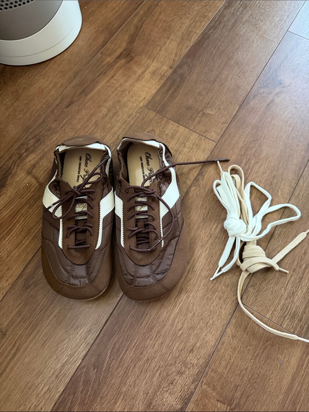 NWT FIRM PRICE Ohne Project BAREFOOT SNEAKERINA KIMA BROWN, 39 (US 8.5) - Picture 3 of 7
